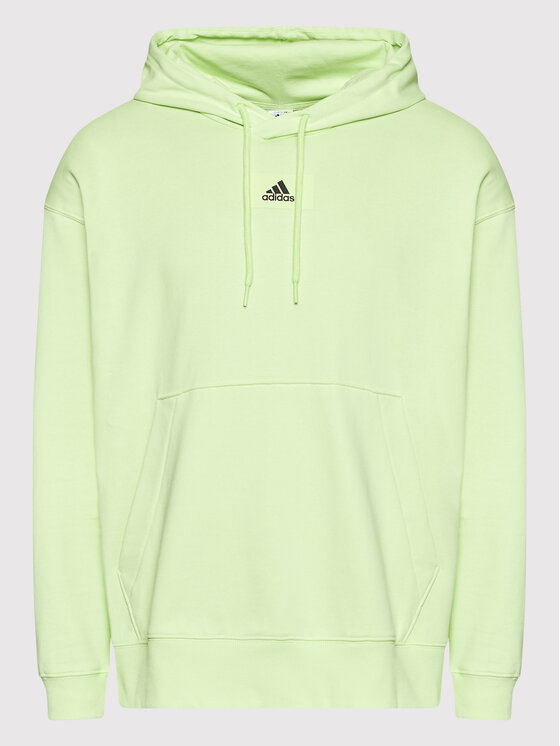 adidas adidas Суитшърт Essentials Feelvivid HE4359 Зелен Loose Fit