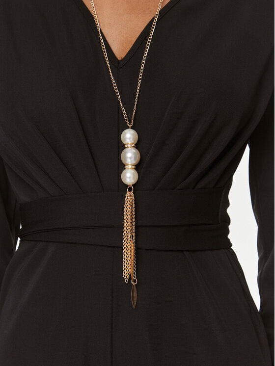 Rinascimento Rinascimento Jumpsuit CFC0019323002 Nero Regular Fit