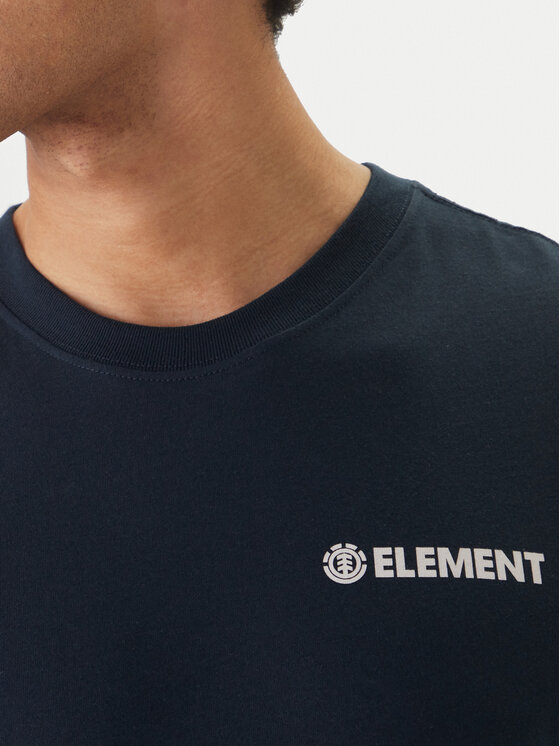 Element Element T-Shirt Blazin Chest ELYZT00595 Granatowy Regular Fit