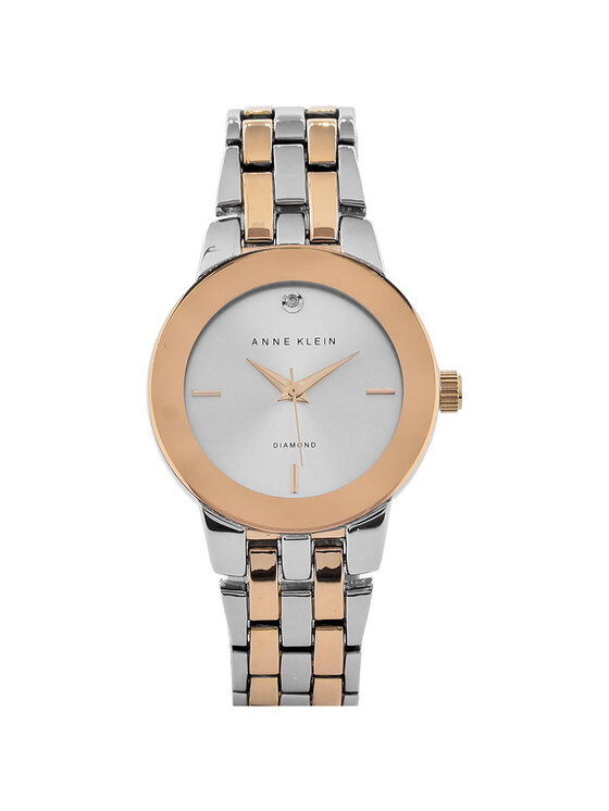 Anne Klein Anne Klein Zegarek AK-1931SVRT Różowe złoto