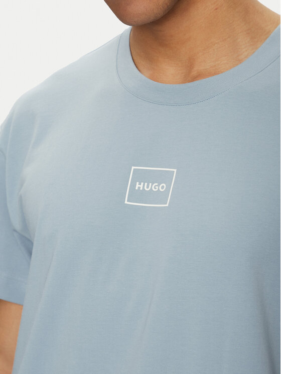 HUGO HUGO Marškinėliai Laze 50525236 Mėlyna Relaxed Fit