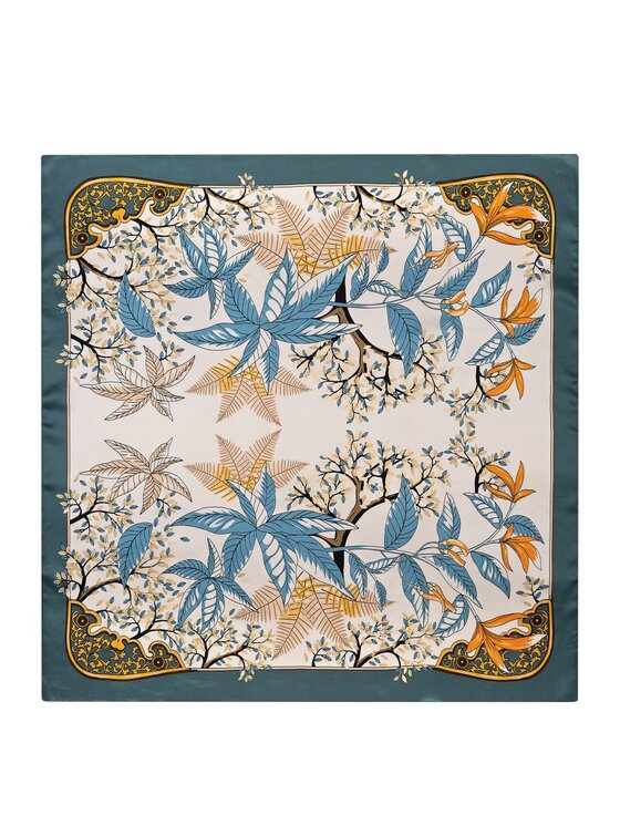 ALLORA BE UNIQUE ALLORA BE UNIQUE Foulard 100% jedwab Blu