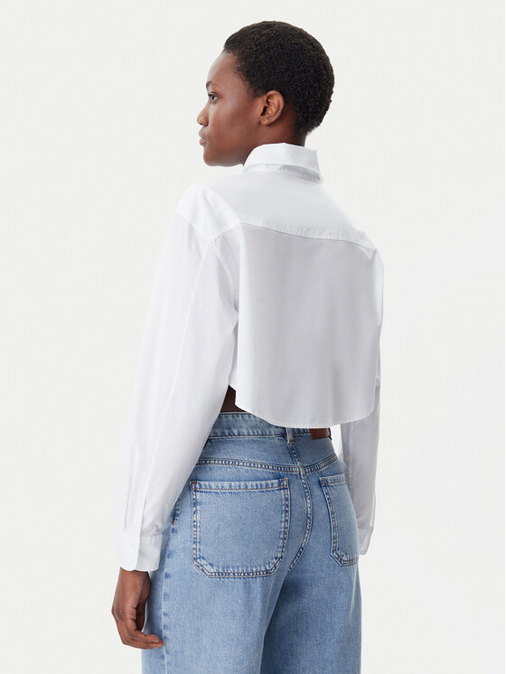 Calvin Klein Jeans Calvin Klein Jeans Cămașă J20J225078 Alb Relaxed Fit