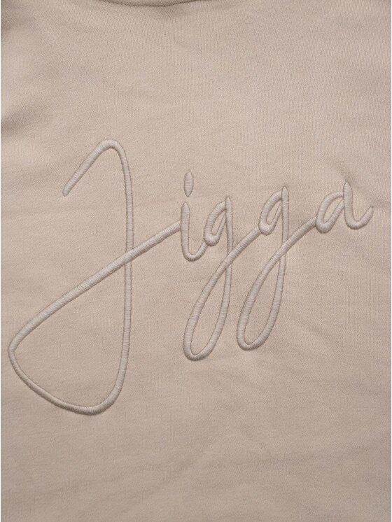 Jigga Wear Jigga Wear Bluza 131106 Beżowy Regular Fit