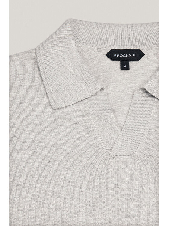 Próchnik Próchnik Polo PM6 PO073125000045 Szary Regular Fit