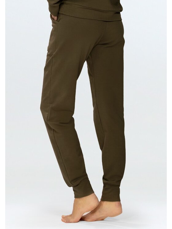 DKaren Sport DKaren Sport Spodnie dresowe Seattle Khaki Classic Fit