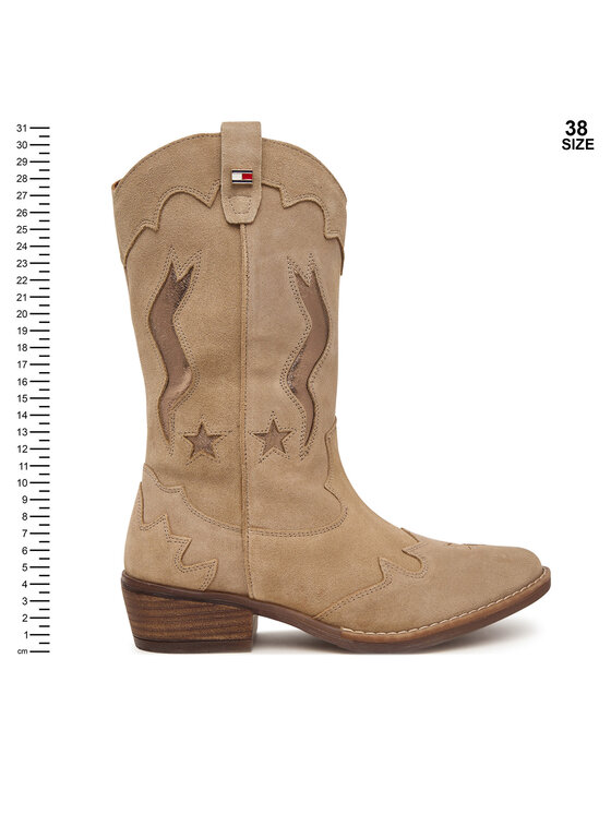 Tommy Hilfiger Tommy Hilfiger Kowbojki T3A6-35194-1429 Beżowy