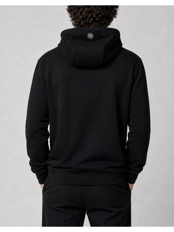 PHILIPP PLEIN PHILIPP PLEIN Mikina 25951 Čierna Regular Fit
