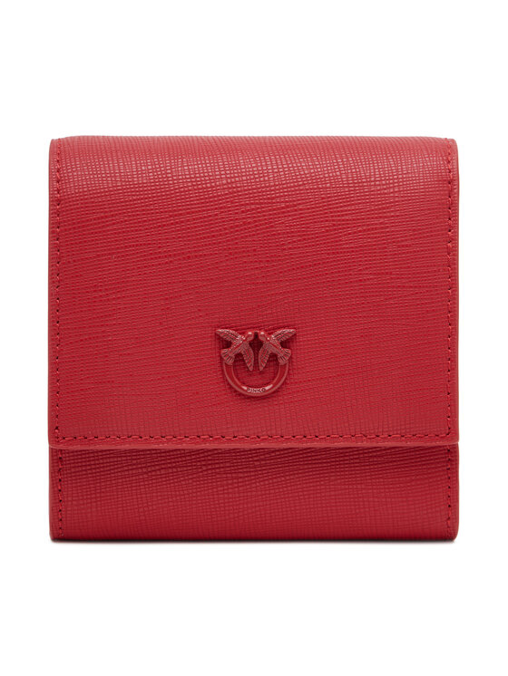 PINKO Malá dámska peňaženka Flap Wallet PE 25 PCPL 104355 A29P Červená