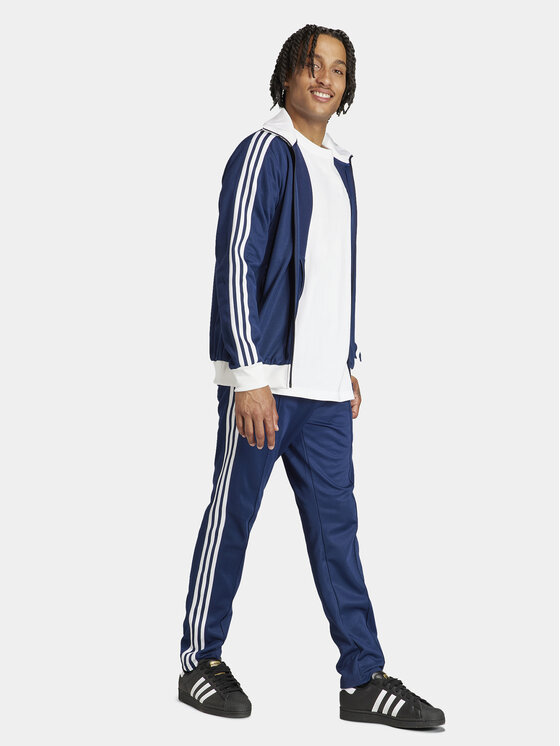 adidas adidas Спортивні штани adicolor Classics Beckenbauer IP0421 Голубий Slim Fit