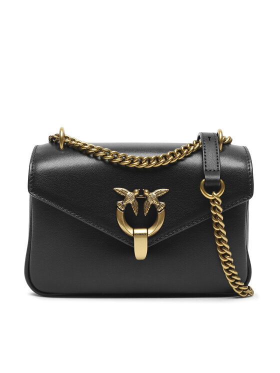 PINKO Pinko Rankinė Cupido Messenger Mini AI 23-24 PCPL 101749 A0QO Juoda