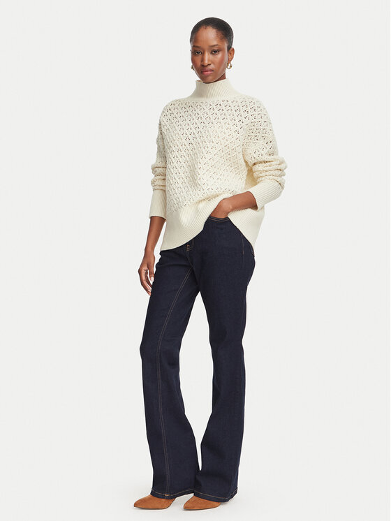 Marella Marella Teksad Emme by Marella 2625186071 Tumesinine Flare Fit