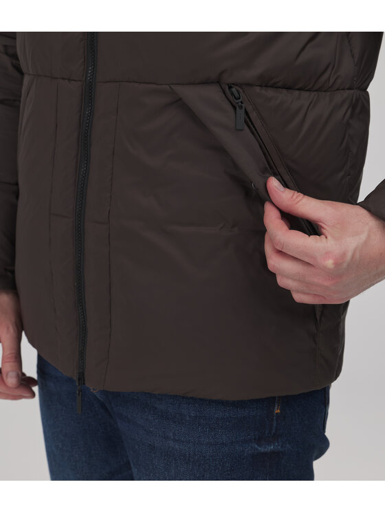 Lee Cooper Lee Cooper Kurtka jeansowa JEFFREY Brązowy ciemny Regular Fit