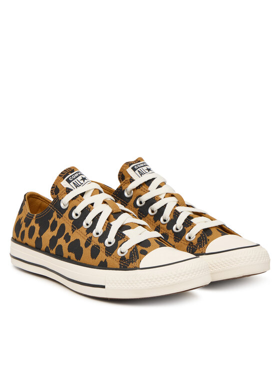 Converse Converse Trampki Chuck Taylor All Star Cow Print A17920C Pomarańczowy