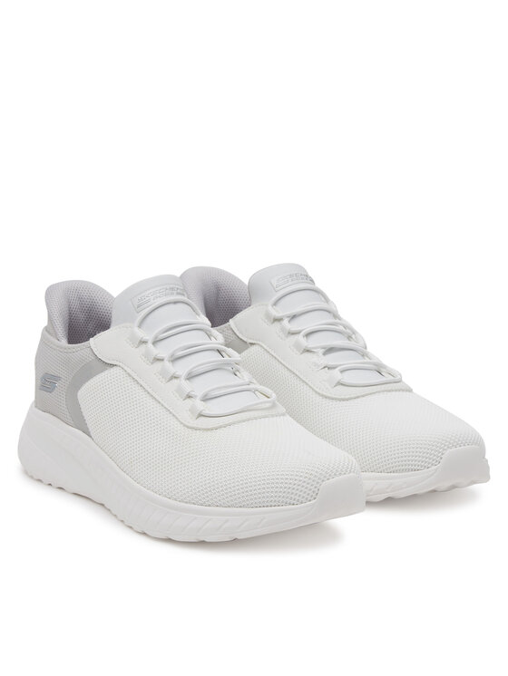 Skechers Skechers Sneakersy Bobs Squad Chaos-Tough Walk 118303/OFWT Biały