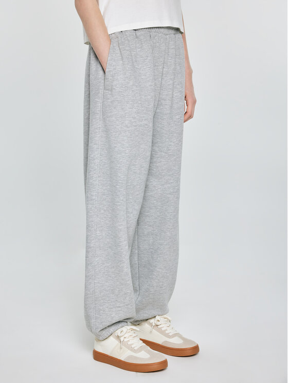BIG STAR BIG STAR Spodnie dresowe MONARA Szary Comfort Fit