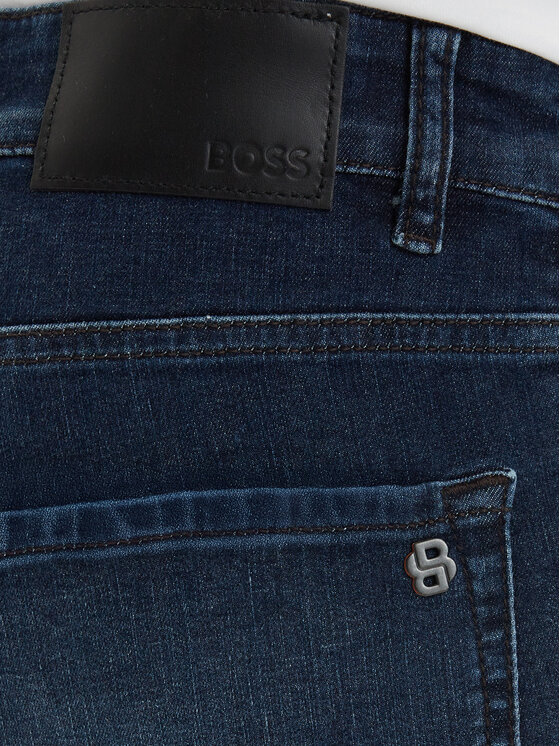 BOSS BOSS Jeans kratke hlače Re.Maine 50559917 Modra Regular Fit