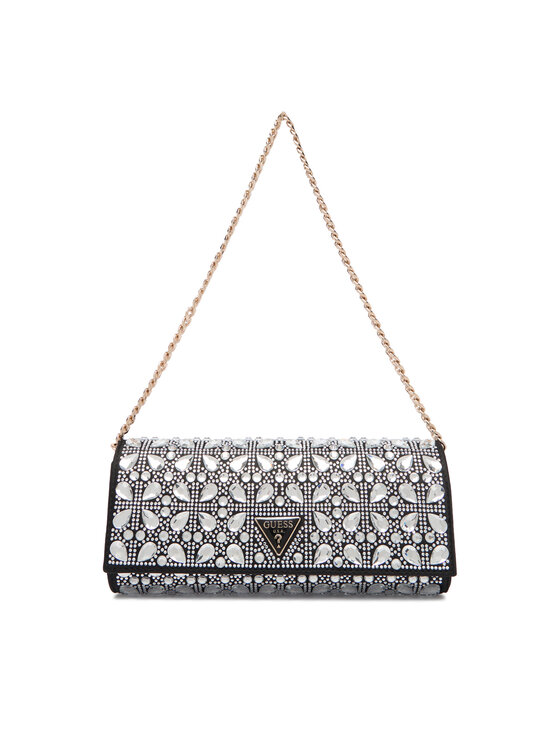 Guess Guess Geantă Elsie Mini HWSC96 50710 Argintiu