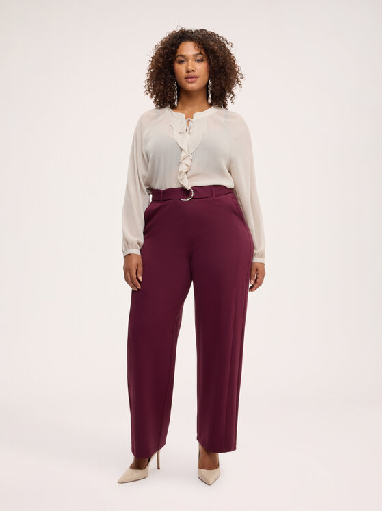 Fiorella Rubino Fiorella Rubino Blusa 2024L000684N011 Bianco Over Fit
