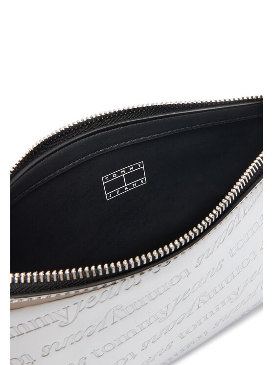 Tommy Jeans Tommy Jeans Rankinė Tjw Must Metallic Shoulder Bag AW0AW18009 Sidabrinė