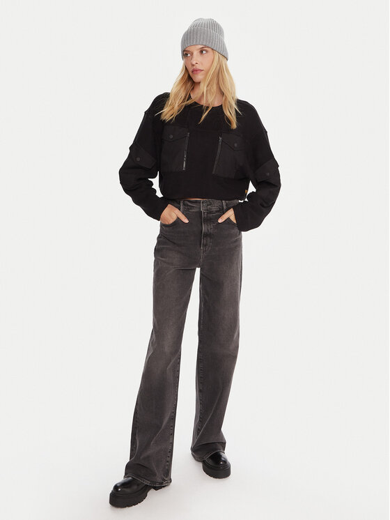 G-Star Raw G-Star Raw Blugi Deck 2.0 D23591-D874 Gri Wide Leg