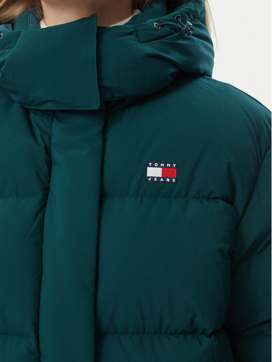 Tommy Jeans Tommy Jeans Пухено яке Alaska  DW0DW18610 Тъмнозелен Regular Fit