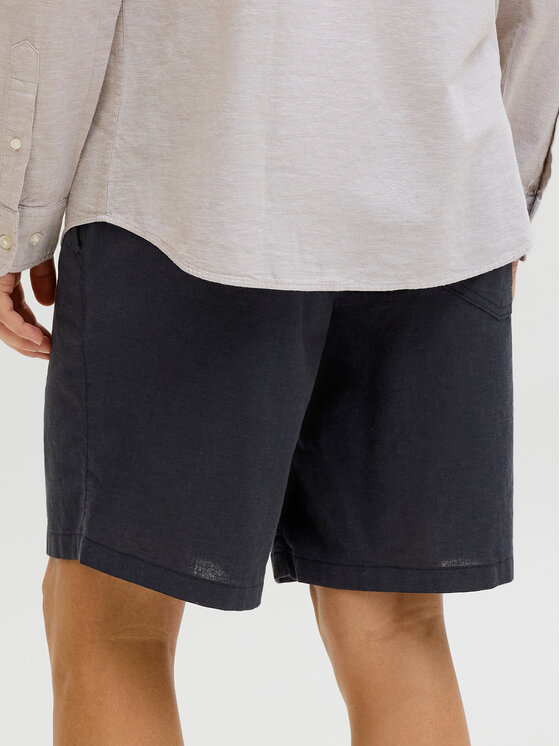 Jack & Jones Jack & Jones Σορτς υφασμάτινο Jaiden 12293768 Μαύρο Relaxed Fit