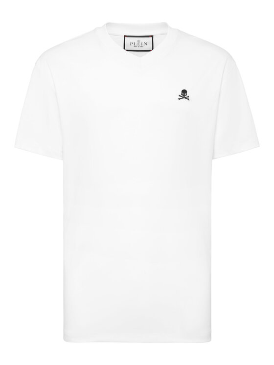 PHILIPP PLEIN PHILIPP PLEIN T-Shirt 26253 Biały Regular Fit