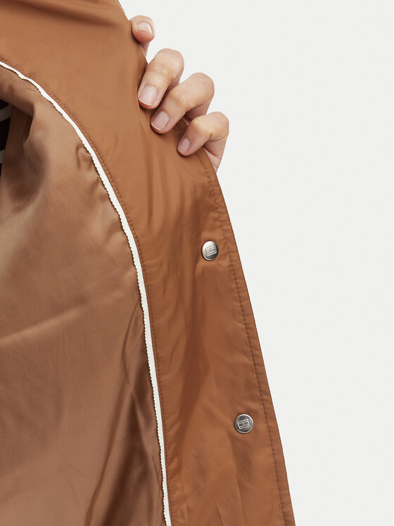 Tommy Hilfiger Tommy Hilfiger Bomber-jakk Logo Appliqué WW0WW48618 Helepruun Regular Fit