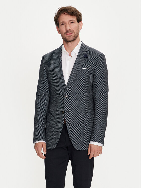 JOOP! JOOP! Švarkas 17 JB-11Four 30042864 Mėlyna Modern Fit