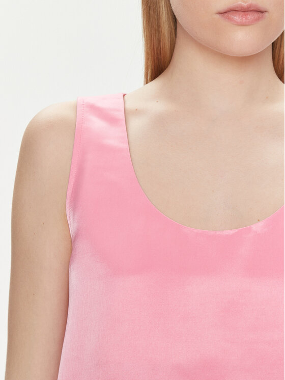 United Colors Of Benetton United Colors Of Benetton Топ 5XONDQ06Z Рожевий Relaxed Fit