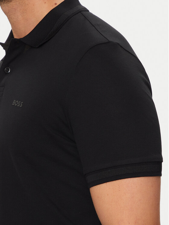 BOSS Boss Polokošile Pio 1 50507583 Černá Regular Fit
