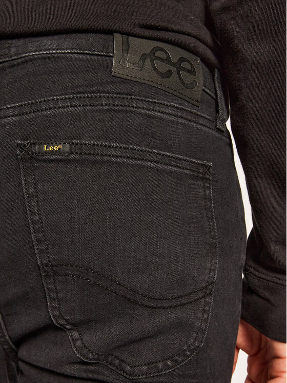 Lee Lee Džínsy Malone L736YGBO 112120277 Čierna Skinny Fit