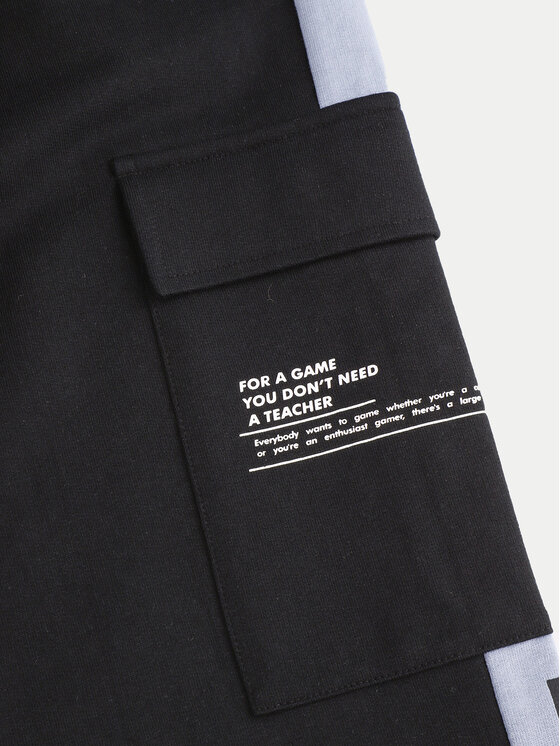 Coccodrillo Coccodrillo Pantaloni trening ZC4120102WBJ Negru Regular Fit