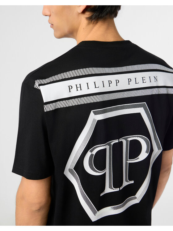 PHILIPP PLEIN PHILIPP PLEIN Tričko 29879 Čierna Regular Fit