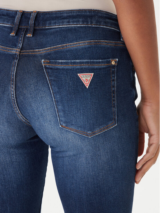 Guess Guess Τζιν Annette W2YA99 D4Q03 Σκούρο μπλε Skinny Fit