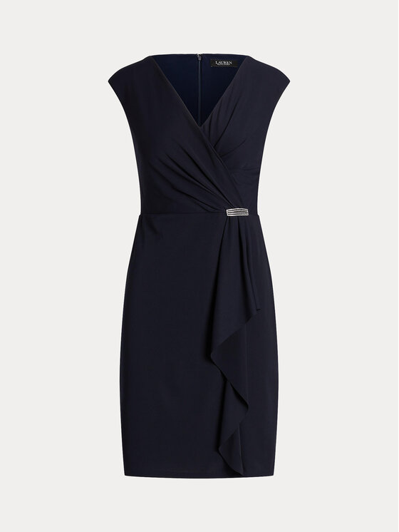 LAUREN RALPH LAUREN Lauren Ralph Lauren Sukienka koktajlowa 253906356001 Granatowy Regular Fit