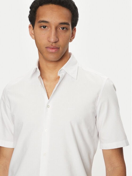 BOSS BOSS Camicia Rash_2 50537332 Bianco Regular Fit