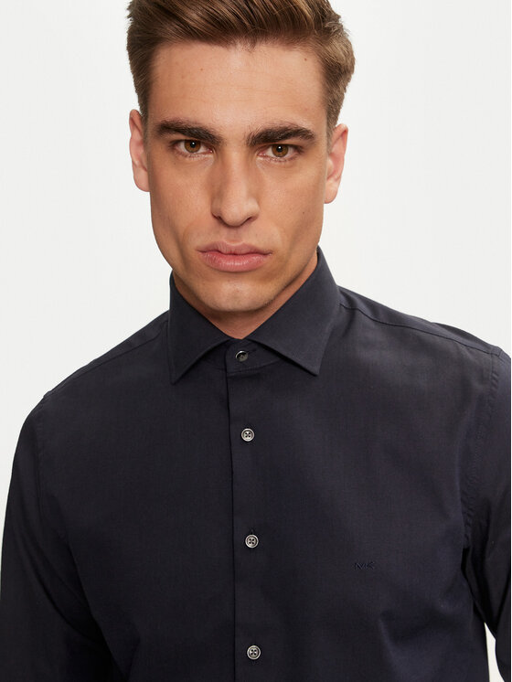 Michael Kors Michael Kors Košeľa MK0DS01294 Tmavomodrá Regular Fit