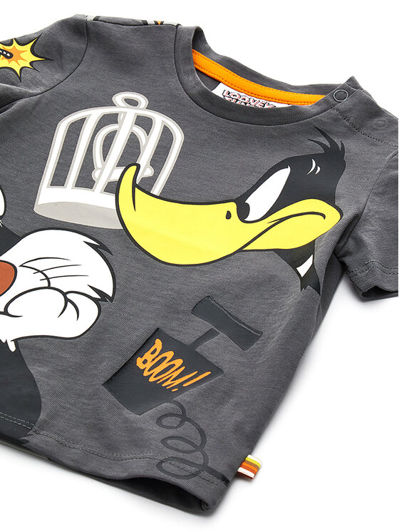 Original Marines Original Marines Тишърт LOONEY TUNES DDPV0346NM Сив Regular Fit
