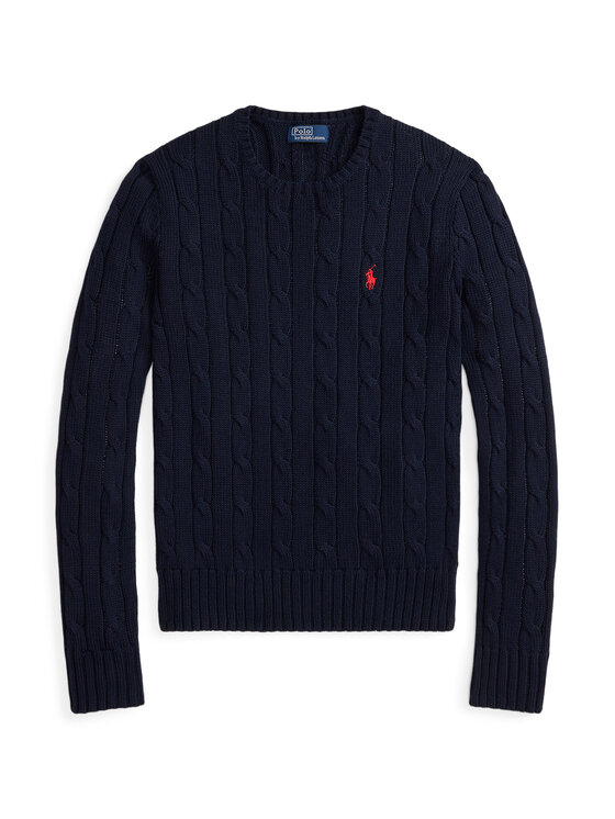 Polo Ralph Lauren Polo Ralph Lauren Пуловер 211971869008 Тъмносин Slim Fit