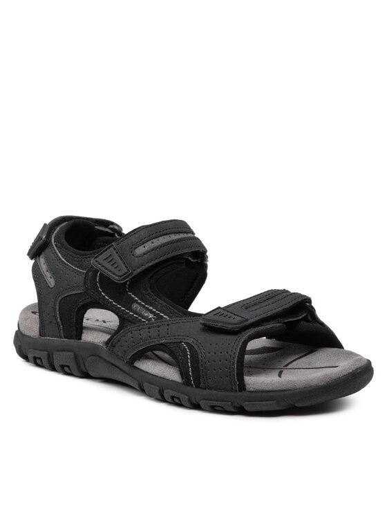 Geox Geox Sandály U S.Strada D U8224D 050AU C9310 Černá