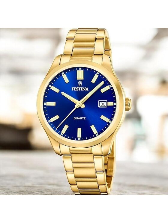 Festina Festina Zegarek F20740-2 Złoty
