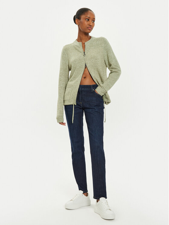 Olsen Olsen Džínsy 14002220 Tmavomodrá Slim Fit
