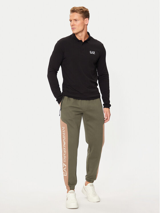 EA7 Emporio Armani EA7 Emporio Armani Pantaloni trening 6DPP71 PJVTZ 1846 Verde Regular Fit
