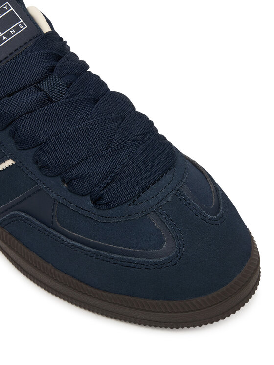 Tommy Jeans Tommy Jeans Sneakersy The Greenwich Edge Suede EN0EN02924 Granatowy