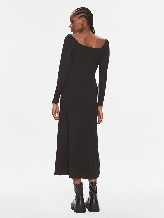 HUGO HUGO Rochie de zi Navenda 50508645 Negru Regular Fit