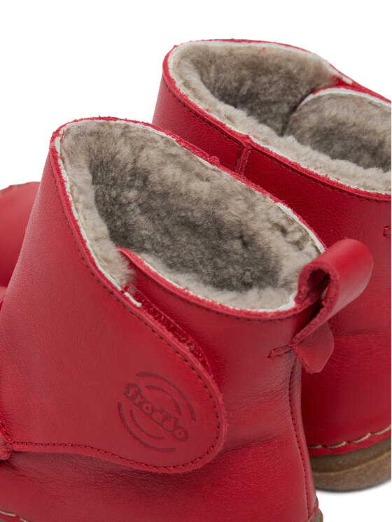 Froddo Froddo Kozačky Paix Up Winter Boots G2160082-4 S Červená