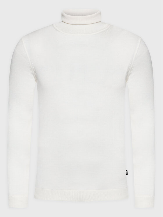 BOSS Boss Гольф Musso-P 50468262 Бежевий Slim Fit