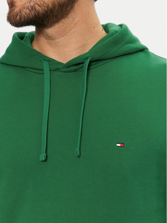 Tommy Hilfiger Tommy Hilfiger Bluză Essential MW0MW37235 Verde Regular Fit